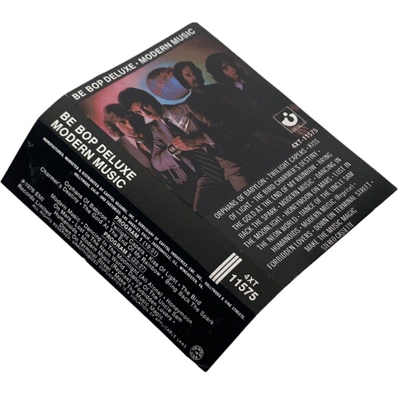 BE BOP Deluxe Modern Music Cassette Tape Art Glam Rock  Harvest EMI Records - Picture 5 of 9